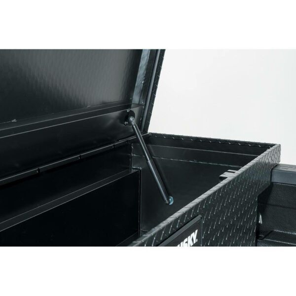 Husky Aluminum Low Profile Truck Tool Box for Mid-Size Trucks, Weather-Resistant, Lockable, Black - Image 6