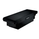 Husky Aluminum Low Profile Truck Tool Box for Mid-Size Trucks, Weather-Resistant, Lockable, Black