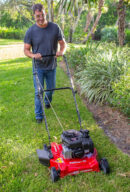 Hyper Tough 20" Gas Push Lawn Mower, 125cc Briggs & Stratton Engine, 5-Position Height Adjustment