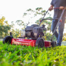 Hyper Tough 20" Gas Push Lawn Mower, 125cc Briggs & Stratton Engine, 5-Position Height Adjustment