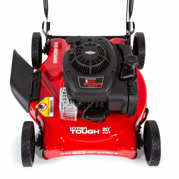 Hyper Tough 20" Gas Push Lawn Mower, 125cc Briggs & Stratton Engine, 5-Position Height Adjustment - Image 3
