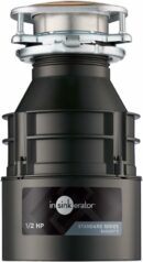 InSinkErator Badger 5 Garbage Disposal, 1/2 HP, Quick Lock, Durable Steel, Compact Design