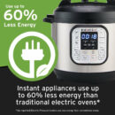 Instant Pot Duo 6 Qt 7-in-1 Electric Pressure Cooker, Stainless Steel, Family-Sized, Easy-Release