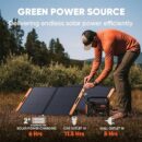 Jackery Explorer 1000 Portable Power Station, 1002Wh, 3x1000W AC Outlets, Solar-Compatible, Ergonomic Handle, Outdoor Safe