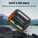 Jackery Explorer 1000 Portable Power Station, 1002Wh, 3x1000W AC Outlets, Solar-Compatible, Ergonomic Handle, Outdoor Safe
