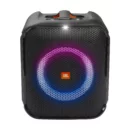 JBL PartyBox Encore Essential Portable Bluetooth Speaker, Deep Bass, IPX4, 6-Hour Playtime, Dynamic Light Show, Black
