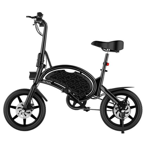 Jetson Bolt Pro Folding Electric Bike - 350W Motor, Dual Disc Brakes, 14" Wheels, Enhanced Battery