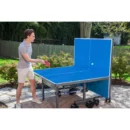 JOOLA Nova Pro Plus Outdoor Table Tennis Table 9x5 ft, Weatherproof, Foldable, Aluminum Surface, Includes Net