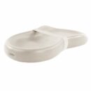 Keekaroo Peanut Changer Vanilla - USA-Made Fluid-Resistant Foam Changing Pad, Easy-to-Clean, JPMA 2.0 Certified