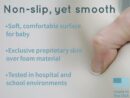 Keekaroo Peanut Changer Vanilla - USA-Made Fluid-Resistant Foam Changing Pad, Easy-to-Clean, JPMA 2.0 Certified