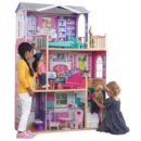 KidKraft 18-Inch Wooden Dollhouse Manor with 12-Piece Furniture, 3-Level, Fits 18" Dolls