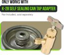Leak Saver R290 Refrigerant 3-Pack 8oz Self-Sealing Cans for Refrigeration Systems