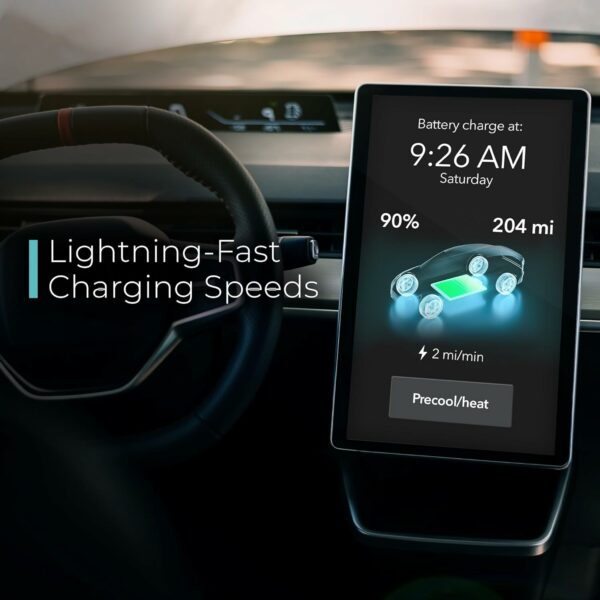 Lectron Vortex NACS to CCS1 EV Adapter 500A/1000V for Tesla Supercharger Access - Image 3