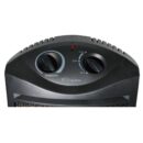 Living Zone 1500W Black Quartz Infrared Tower Heater with Thermostat