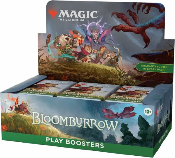 Magic: The Gathering Bloomburrow Play Booster Box - 36 Packs, 504 Cards, Foil & Art Cards, Multiple Rares, Perfect for Draft & Sealed Play
