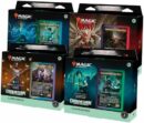 Magic: The Gathering Duskmourn Commander Deck Bundle - 4 Decks, 100 Cards, Foil Legendary Creatures, Multiplayer Strategy