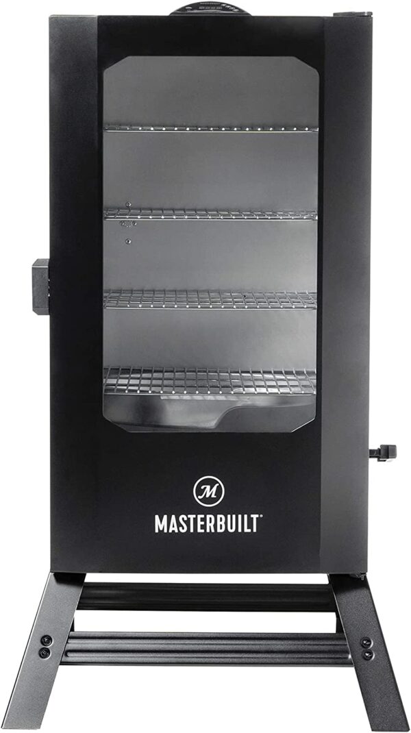 Masterbuilt 40" Digital Electric Smoker, 4 Racks, Black, Thermostat Control