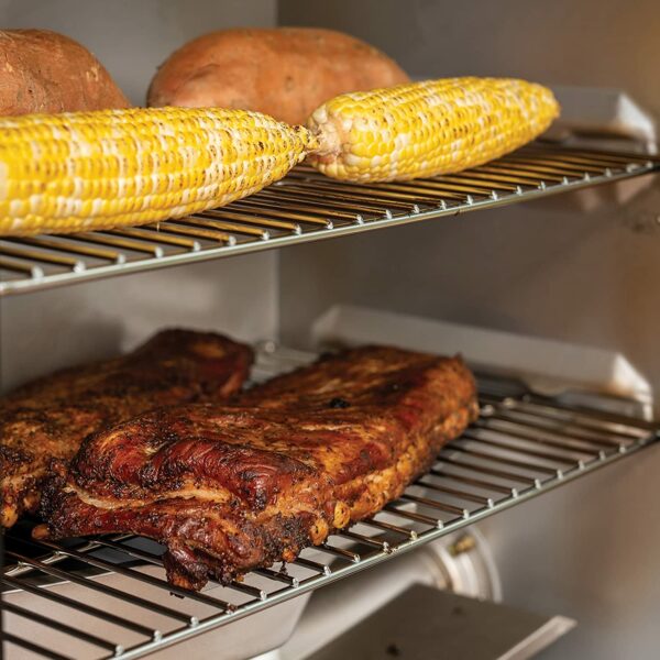 Masterbuilt 40" Digital Electric Smoker, 4 Racks, Black, Thermostat Control - Image 7