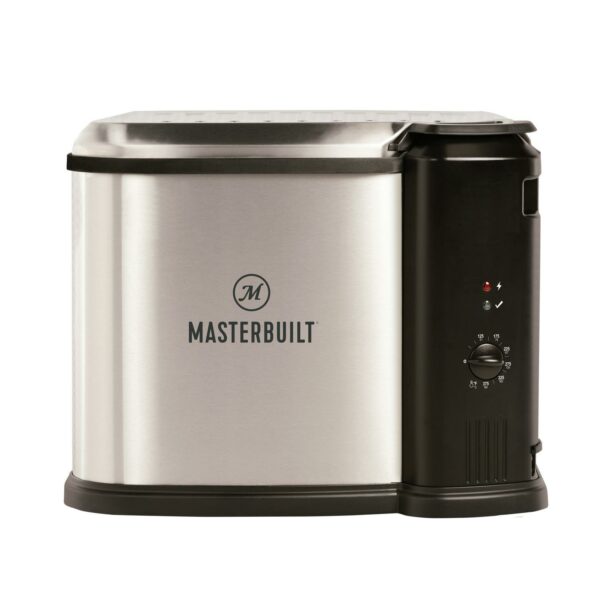 Masterbuilt XL 10L Electric Fryer, Boiler & Steamer - Stainless Steel, Silver