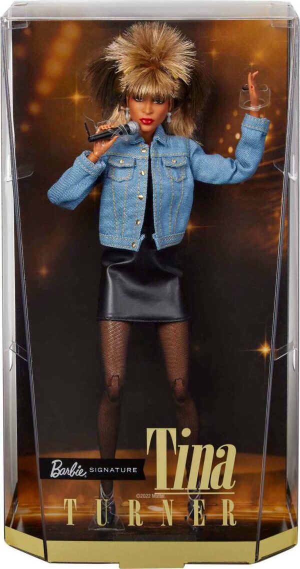 Mattel Barbie Signature Tina Turner Collectible Doll - '90s Outfit & Accessories - Image 6