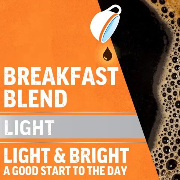 Maxwell House Breakfast Blend Light Roast Coffee Pods, 100 K-Cups, Kosher, Keurig Compatible - Image 5