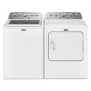 Maytag 4.8 cu. ft. Top Load Washer with Extra Power Boost, White - MVW5430MW