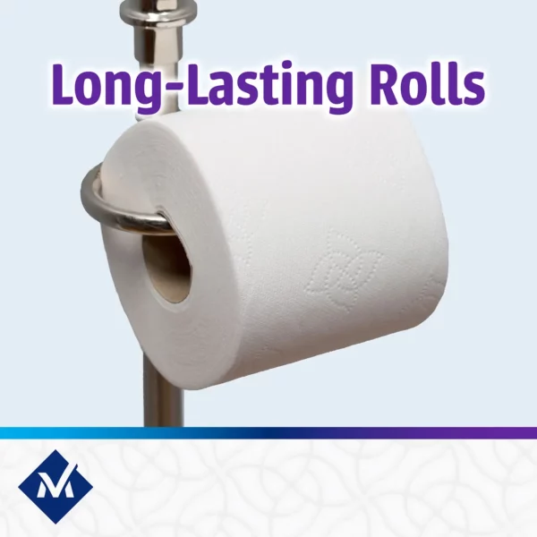 Member's Mark Ultra Premium 2-Ply Bath Tissue, 45 Rolls, Soft & Strong, Septic Safe - Image 3