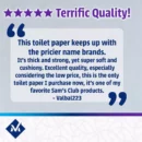 Member's Mark Ultra Premium 2-Ply Bath Tissue, 45 Rolls, Soft & Strong, Septic Safe