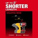Milwaukee M18 FUEL 18V 1/2" Cordless Impact Wrench with 6.0Ah Battery, Brushless Motor, Compact Design