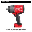 Milwaukee M18 FUEL 18V 1/2" Cordless Impact Wrench with 6.0Ah Battery, Brushless Motor, Compact Design