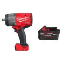 Milwaukee M18 FUEL 18V 1/2" Cordless Impact Wrench with 6.0Ah Battery, Brushless Motor, Compact Design