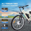 Mobo Adult Electric Tricycle 26/24" - 350W Motor, 36V Battery, 7-Speed, 3-Wheel Ebike with Basket