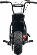 MotoTec 105CC 3.5HP Mini Bike - Black, Alloy Steel, 23mph Speed, Distance Monitor, 185lbs Capacity, Model KN110-A