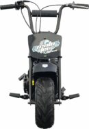 MotoTec 105CC 3.5HP Mini Bike - Black, Alloy Steel, 23mph Speed, Distance Monitor, 185lbs Capacity, Model KN110-A