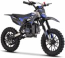 MotoTec Thunder 50cc Kids Dirt Bike - 2-Stroke, 25 mph, Chromoly Frame, Disc Brakes, Ages 13+