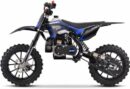 MotoTec Thunder 50cc Kids Dirt Bike - 2-Stroke, 25 mph, Chromoly Frame, Disc Brakes, Ages 13+