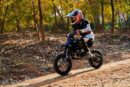 MotoTec Thunder 50cc Kids Dirt Bike - 2-Stroke, 25 mph, Chromoly Frame, Disc Brakes, Ages 13+