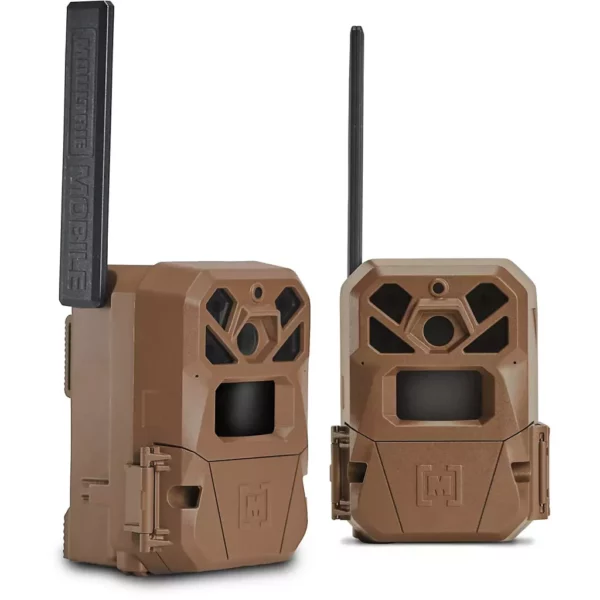 Moultrie Edge 2 Cellular Trail Camera 2-Pack, 36MP, 1080p Video, 100ft Range, Low-Glow, Built-In Memory, Weather-Resistant