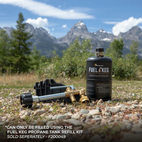 Mr. Heater Refillable 1 lb Propane Tank, DOT Certified, Portable, Eco-Friendly - Image 2