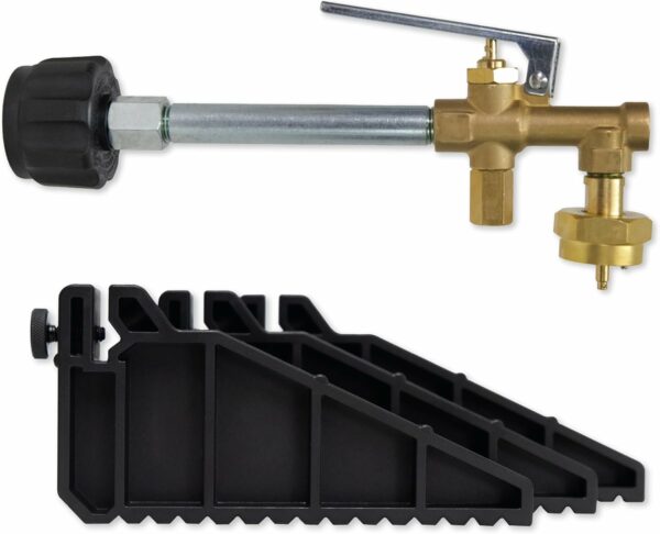 Mr. Heater Fuel Keg Refillable Propane Tank Kit with Stabilizing Feet for Outdoor Use