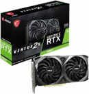MSI GeForce RTX 3060 12GB GDDR6 Gaming Graphics Card, PCIe 4.0, HDMI/DP, Ray Tracing
