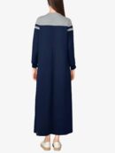 Mulvari Women's Color Block Long Sleeve Dress A5 - Stylish & Comfortable