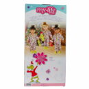 My Life As 18" Poseable Doll - Grinch Sleepover, Brunette, Pajama Set, Brown Eyes