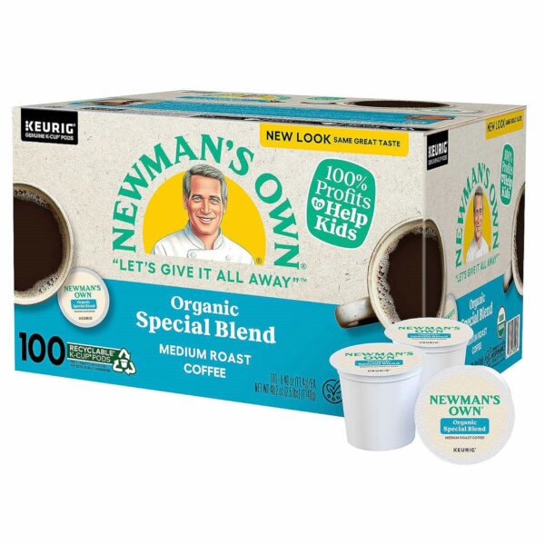 Newman's Own Extra Bold Blend Coffee K-Cups, Medium Roast, 100 Ct, Keurig Compatible - Image 4