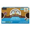 Newman's Own Organics Special Blend Coffee K-Cup Pods, Medium-Dark Roast, USDA Organic, Fair Trade, 100ct