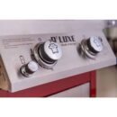 Nexgrill Deluxe 2-Burner Gas Grill, Red, 28,000 BTUs, Stainless Steel, Convertible to Natural Gas
