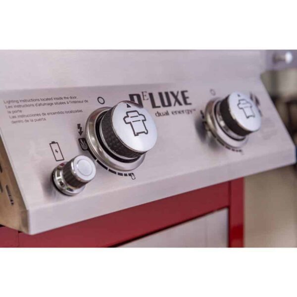 Nexgrill Deluxe 2-Burner Gas Grill, Red, 28,000 BTUs, Stainless Steel, Convertible to Natural Gas - Image 12