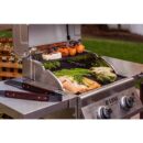Nexgrill Deluxe 2-Burner Gas Grill, Red, 28,000 BTUs, Stainless Steel, Convertible to Natural Gas