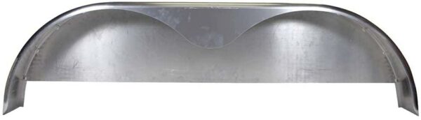 USA-Made Tandem Axle Steel Trailer Fender 72"x10.75" 2-Pack with Back Plate, 16 Gauge - Image 4