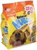 Nylabone Natural Nubz Edible Dog Chews, 44 Count, Dental Health, 5.2 lb Total